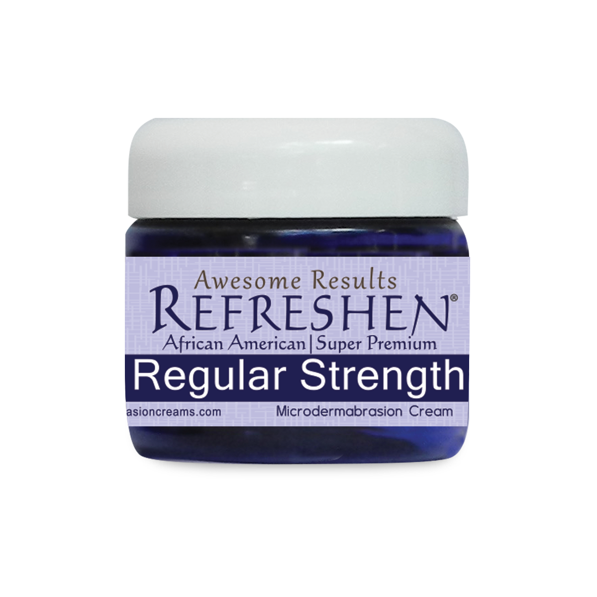 2 oz. - REFRESHEN Regular Strength Super Premium Microdermabrasion Cream - Plum Label - SKU867023000215